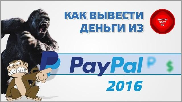 Как вывести деньги из PayPal с 2016 года Как вывести деньги из PayPal с 2016 года
