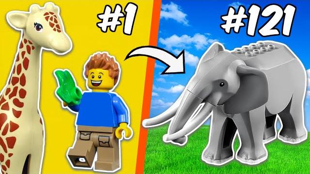 Я построил зоопарк LEGO... Я построил зоопарк LEGO...