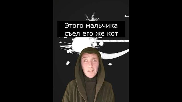 Этого мальчика съел его же кот | Страшилки Этого мальчика съел его же кот | Страшилки