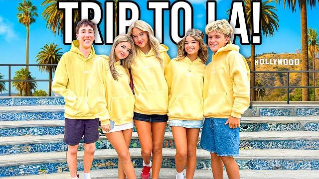 WE FLEW TO LA TO MEET WHO?! ️ WE FLEW TO LA TO MEET WHO?! ️