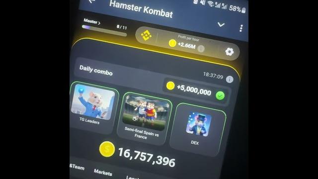 Комбо Карты Hamster Kombat 9 июля Комбо Карты Hamster Kombat 9 июля