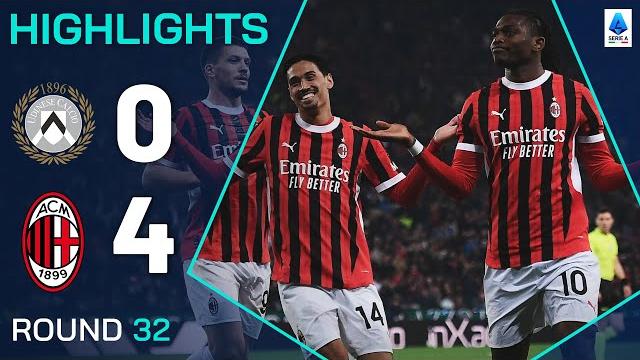 UDINESE-MILAN 0-4 | HIGHLIGHTS | Rossoneri Back to Winning Ways in Style | Serie A 2024/25 UDINESE-MILAN 0-4 | HIGHLIGHTS | Rossoneri Back to Winning Ways in Style | Serie A 2024/25