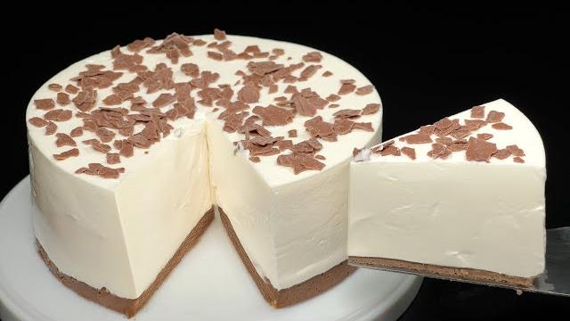 Only 4 ingredients and 10 minutes! Dessert recipe! No baking! No eggs! No flour! No gelatin! Only 4 ingredients and 10 minutes! Dessert recipe! No baking! No eggs! No flour! No gelatin!