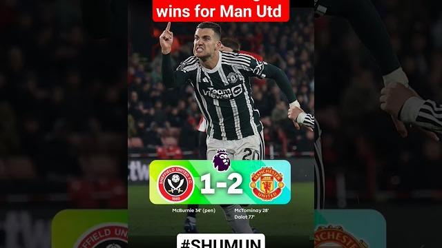 Sheffield United 1-2 Man United #SHUMUN #highlightssheffieldunitedvsmanchesterunited #manunited #epl Sheffield United 1-2 Man United #SHUMUN #highlightssheffieldunitedvsmanchesterunited #manunited #epl