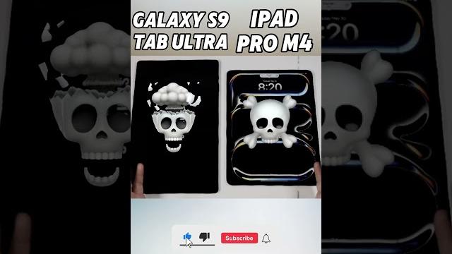 iPad Pro M4 vs Samsung S9 Tab UltraSpeed Test Results! The Ultimate Tablet King?#Shorts#viralvideo iPad Pro M4 vs Samsung S9 Tab UltraSpeed Test Results! The Ultimate Tablet King?#Shorts#viralvideo