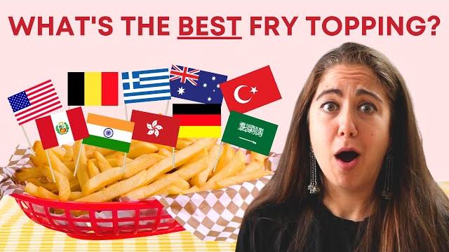 I Tried 10 French Fry Combos From 10 Countries I Tried 10 French Fry Combos From 10 Countries