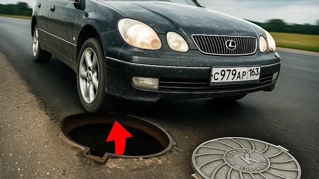 Как правильно проехать ОТКРЫТЫЙ ЛЮК? Как правильно проехать ОТКРЫТЫЙ ЛЮК?