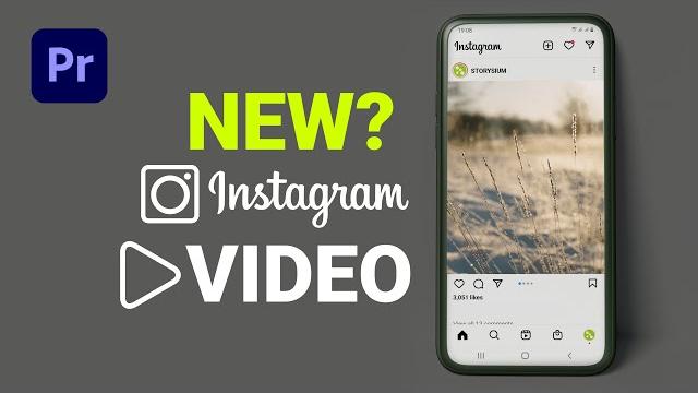The best INSTAGRAM VIDEO settings in Adobe Premiere Pro - 2022 (Videos, Reels & Stories) The best INSTAGRAM VIDEO settings in Adobe Premiere Pro - 2022 (Videos, Reels & Stories)