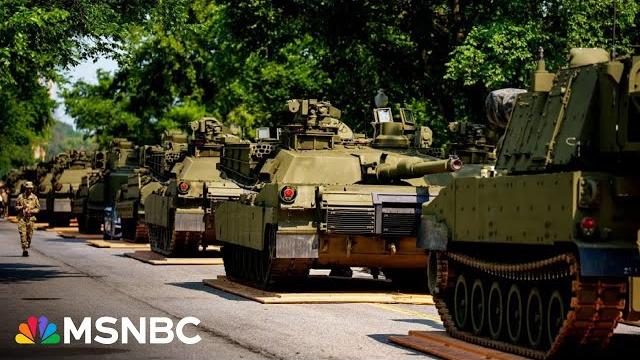 Enormous pushback: Nearly two-thirds of Americans oppose funding Trump’s military parade Enormous pushback: Nearly two-thirds of Americans oppose funding Trump’s military parade