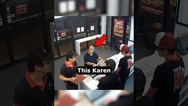 Pizza Karen Gets INSTANT KARMA Pizza Karen Gets INSTANT KARMA