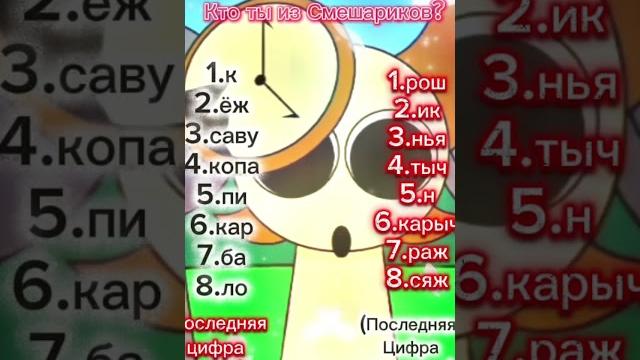 Кто ты из смешариков? Кто ты из смешариков?