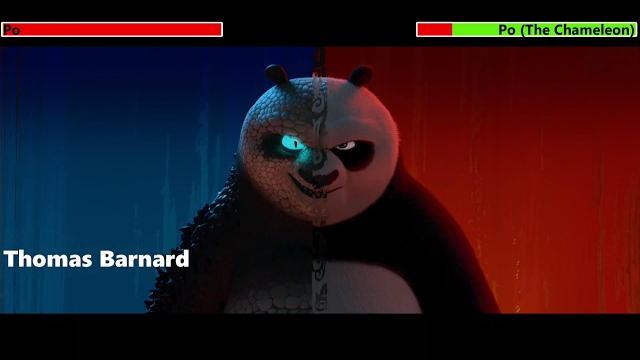 Kung Fu Panda 4 (2024) Final Battle with healthbars Kung Fu Panda 4 (2024) Final Battle with healthbars