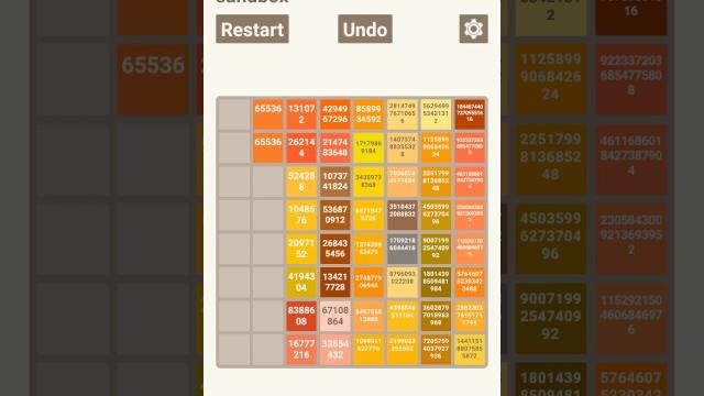 Getting Infinite In 2048 Sandbox! (Really Cool To Watch) Getting Infinite In 2048 Sandbox! (Really Cool To Watch)