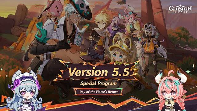 Специальный стрим Genshin Impact версии 5.5 #GenshinImpact #NewVersion #SpecialProgram Специальный стрим Genshin Impact версии 5.5 #GenshinImpact #NewVersion #SpecialProgram