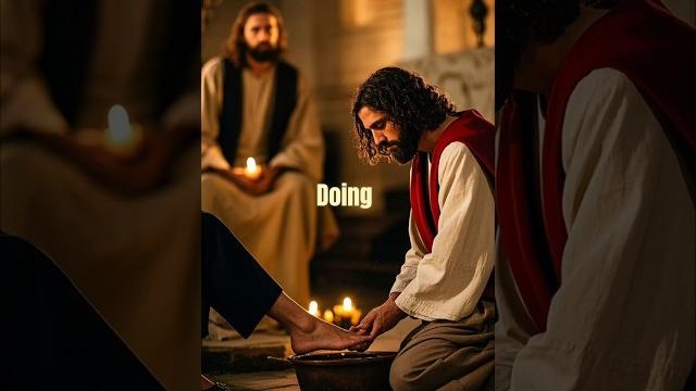 Jesus Washes the Disciples’ Feet #bible #shorts Jesus Washes the Disciples’ Feet #bible #shorts