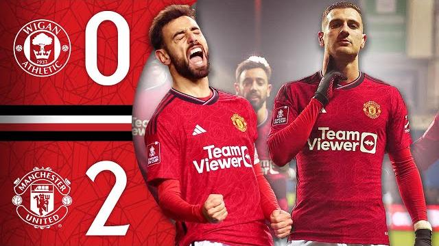 FA Cup Victory At Wigan | Wigan 0-2 Man Utd | Highlights FA Cup Victory At Wigan | Wigan 0-2 Man Utd | Highlights