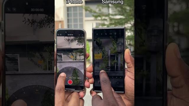 Samsung S24 Ultra vs iPhone 15 Pro Max Video Zoom Test Samsung S24 Ultra vs iPhone 15 Pro Max Video Zoom Test