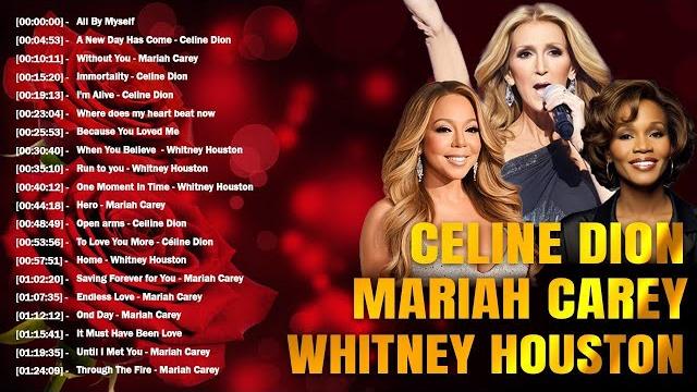 Greatest Hits 80s 90s Whitney Houston, Mariah Carey, Celine Dion Full Live Best of World Divas Greatest Hits 80s 90s Whitney Houston, Mariah Carey, Celine Dion Full Live Best of World Divas