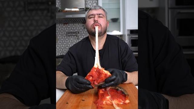 Deep Pizza #shorts Deep Pizza #shorts