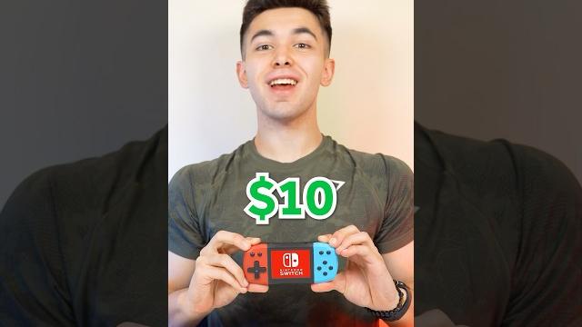 $10 vs $500 Nintendo Switch! $10 vs $500 Nintendo Switch!