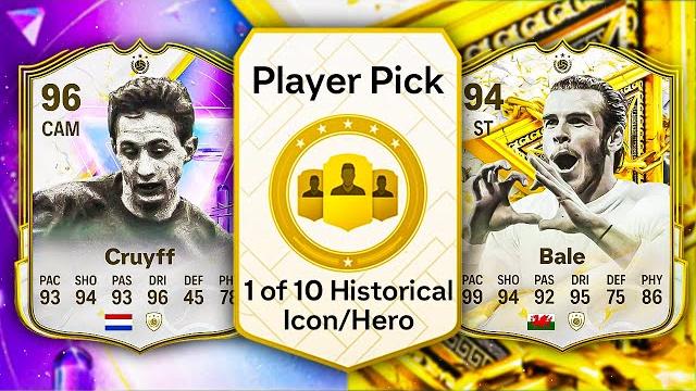 1 OF 10 HISTORICAL ICON/HERO PICKS! FC 25 Ultimate Team 1 OF 10 HISTORICAL ICON/HERO PICKS! FC 25 Ultimate Team