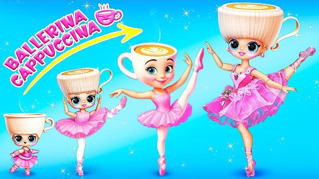 Балерина Капучино растет! Поделки для кукол ЛОЛ Балерина Капучино растет! Поделки для кукол ЛОЛ