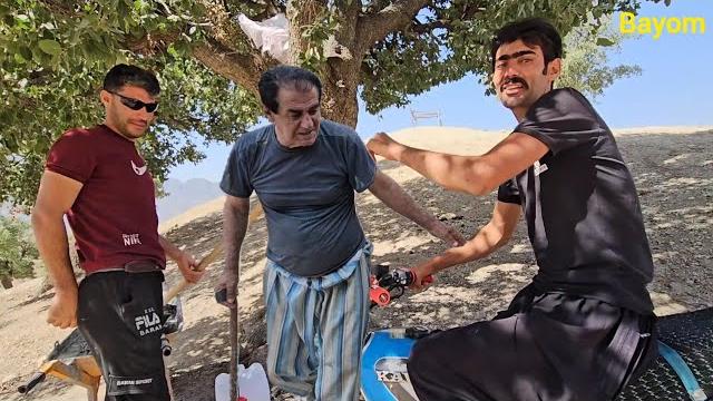 #Rescue in the Heart of the Storm: The Fisherman and Jahanbakhsh's Battle Against the Father's Wrath #Rescue in the Heart of the Storm: The Fisherman and Jahanbakhsh's Battle Against the Father's Wrath