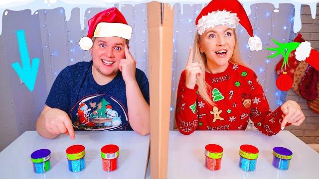 ТЕЛЕПАТИЯ НОВОГОДНИЙ СЛАЙМ ЧЕЛЕНДЖ Лизун из случайных ингредиентов TWIN TELEPATHY SLIME CHALLENGE ТЕЛЕПАТИЯ НОВОГОДНИЙ СЛАЙМ ЧЕЛЕНДЖ Лизун из случайных ингредиентов TWIN TELEPATHY SLIME CHALLENGE