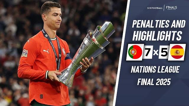 Portugal vs Spain 2-2 (PEN 5-3) - Highlights & All Goals - Nations League Final 2025 Portugal vs Spain 2-2 (PEN 5-3) - Highlights & All Goals - Nations League Final 2025
