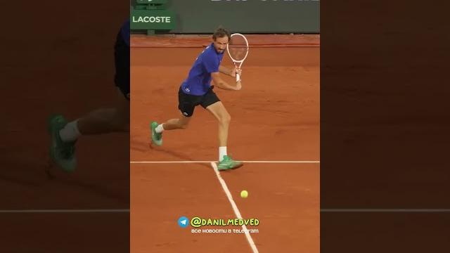 Даниил Медведев тренировка Roland Garros Даниил Медведев тренировка Roland Garros