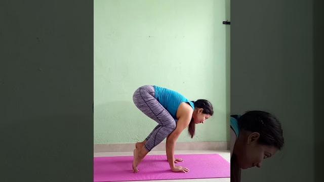 Bakasana for beginners | in hindi | Bakasana for beginners crow pose yoga arm balance | #shorts Bakasana for beginners | in hindi | Bakasana for beginners crow pose yoga arm balance | #shorts