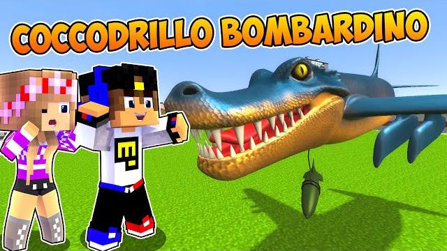 BOMBARDINO CROCODILO BROKEN MOD IN MINECRAFT! NOOB GIRL AND PRO VIDEO TROLLING IN MINECRAFT BOMBARDINO CROCODILO BROKEN MOD IN MINECRAFT! NOOB GIRL AND PRO VIDEO TROLLING IN MINECRAFT