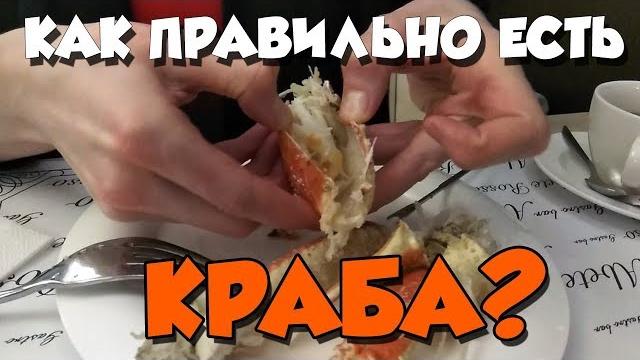 КАК ПРАВИЛЬНО ЕСТЬ КРАБА?!ВОТ И ВСЁ МЯСО! КАК ПРАВИЛЬНО ЕСТЬ КРАБА?!ВОТ И ВСЁ МЯСО!