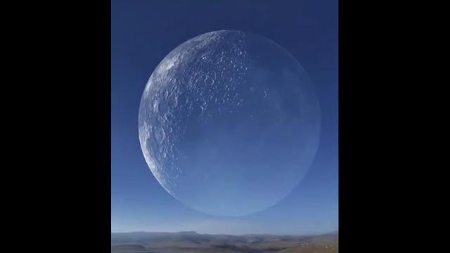 Луна. Очень красивое видео. Луна. Очень красивое видео.