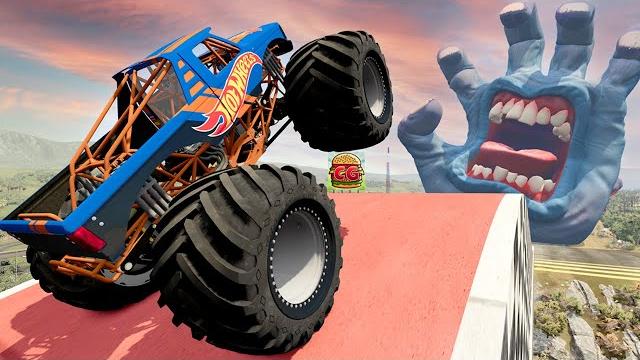 Monster Truck Crashes - Beamng drive | Griff's Garage Monster Truck Crashes - Beamng drive | Griff's Garage