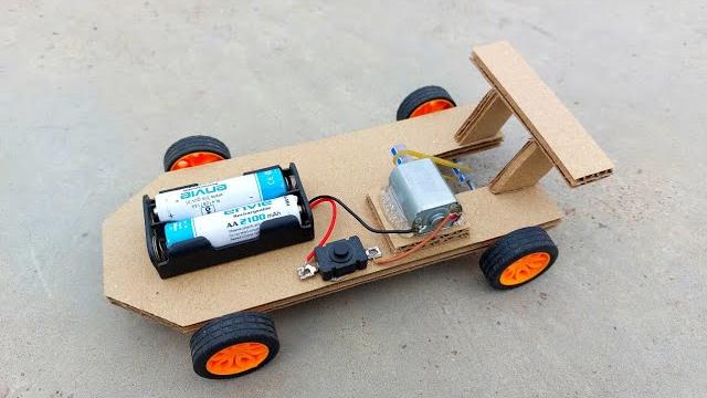How to make a cardboard car without pulley . How to make a cardboard car without pulley .