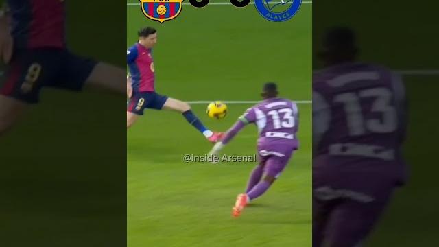 Barcelona vs Alaves | Lewandowski goal Barcelona vs Alaves | Lewandowski goal