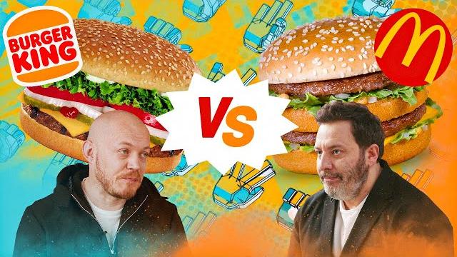 Макдоналдс и Бургер Кинг / БИТВА БРЕНДОВ Макдоналдс и Бургер Кинг / БИТВА БРЕНДОВ