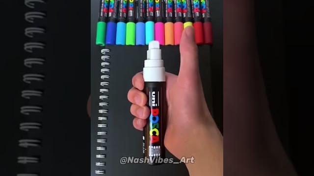 Drawing, But The White Marker is HUGE! Very Satisfying! (#Shorts) Drawing, But The White Marker is HUGE! Very Satisfying! (#Shorts)