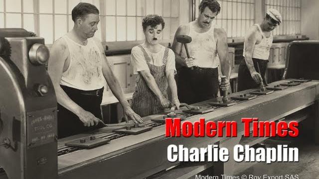 Charlie Chaplin - Factory Scene - Modern Times (1936) Charlie Chaplin - Factory Scene - Modern Times (1936)