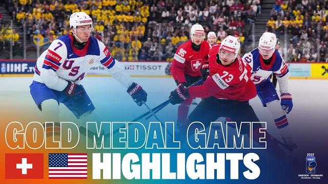 Highlights: SWITZERLAND vs USA | 2025 #MensWorlds #IIHF Highlights: SWITZERLAND vs USA | 2025 #MensWorlds #IIHF