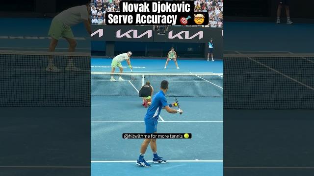 Novak Djokovic serve accuracy Novak Djokovic serve accuracy