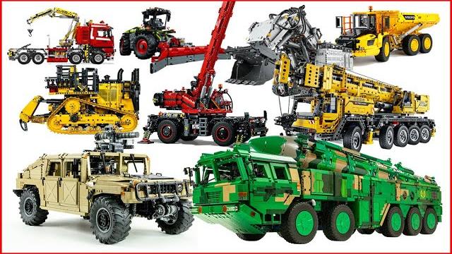 COMPILATION The Biggest LEGO Technic sets of All Time - Speed Build for Collectors COMPILATION The Biggest LEGO Technic sets of All Time - Speed Build for Collectors