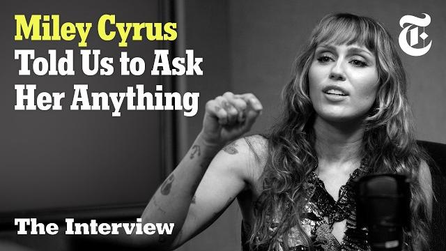 Miley Cyrus on Fame, ‘Something Beautiful’ and How Therapy Saved Her Life | The Interview Miley Cyrus on Fame, ‘Something Beautiful’ and How Therapy Saved Her Life | The Interview