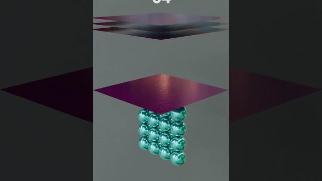 Satisfying cloth simulation to 4096 #blender #3d Satisfying cloth simulation to 4096 #blender #3d