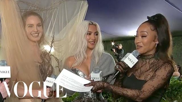 Kim Kardashian & Lana Del Rey Together on the Met Gala Red Carpet | Met Gala 2024 | Vogue Kim Kardashian & Lana Del Rey Together on the Met Gala Red Carpet | Met Gala 2024 | Vogue