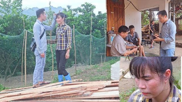 From vegetable garden to kitchen renovation _a kind man's gift to Thuy and her son_Ly Thanh Thuy From vegetable garden to kitchen renovation _a kind man's gift to Thuy and her son_Ly Thanh Thuy