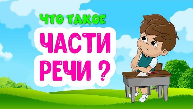 Части Речи Видео для Детей Части Речи Видео для Детей