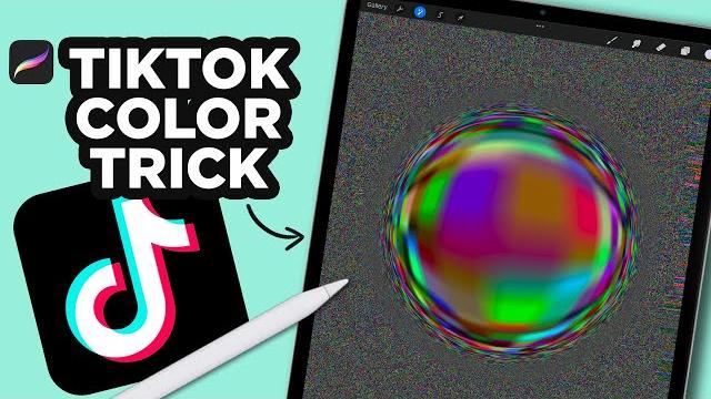 How to do a TIKTOK Color Picking Trick in PROCREATE #Shorts How to do a TIKTOK Color Picking Trick in PROCREATE #Shorts