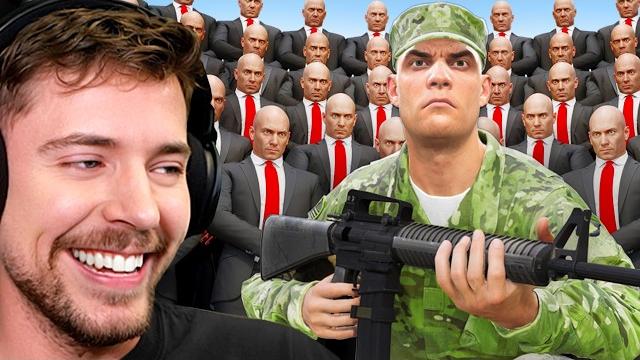 100 Ассасинов Vs 10 Настоящих Солдат 100 Ассасинов Vs 10 Настоящих Солдат